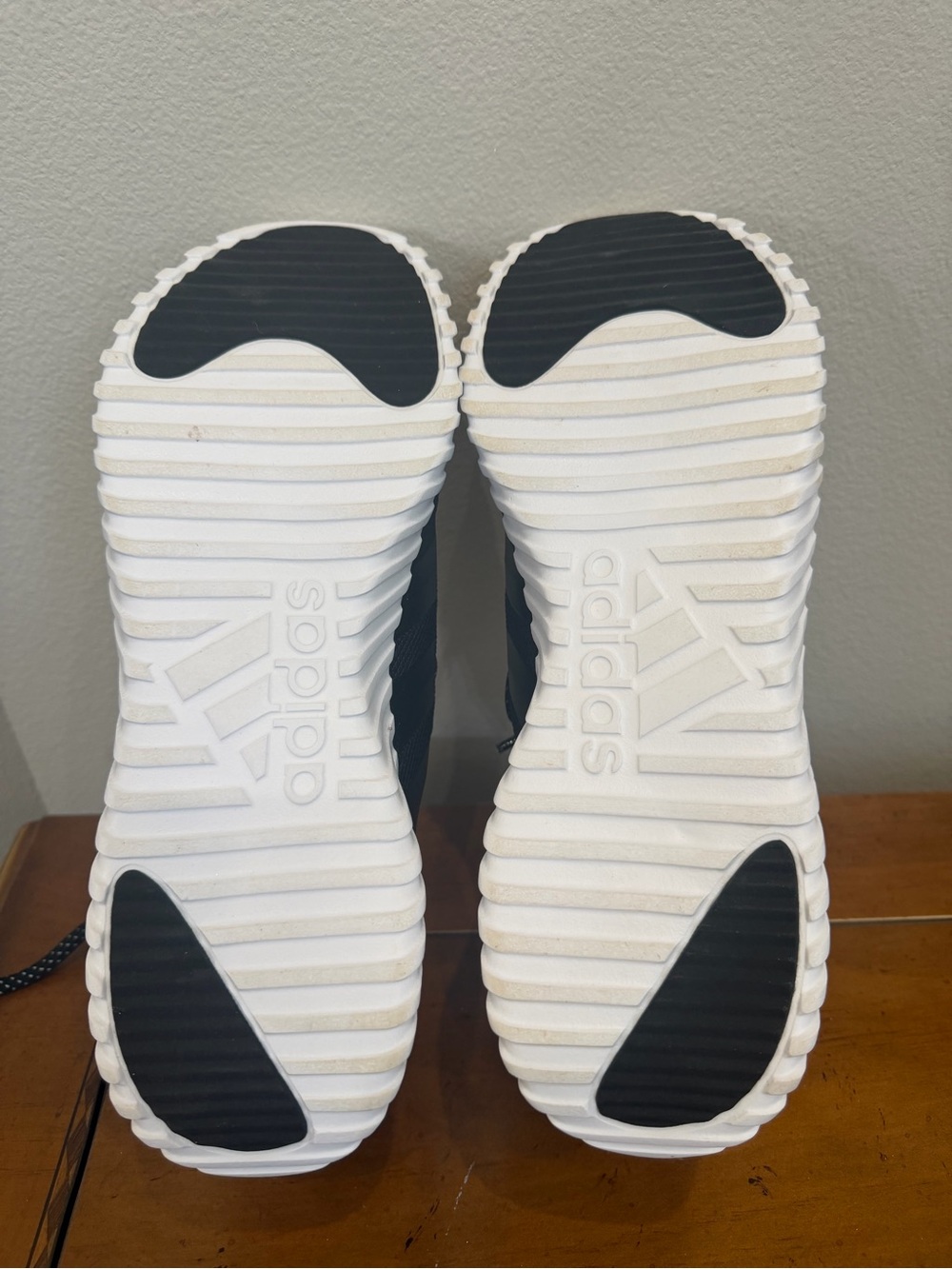 adidas Mens Kaptir 3.0 Sneakers - Size 12 - Black/White New without box - Picture 4 of 6